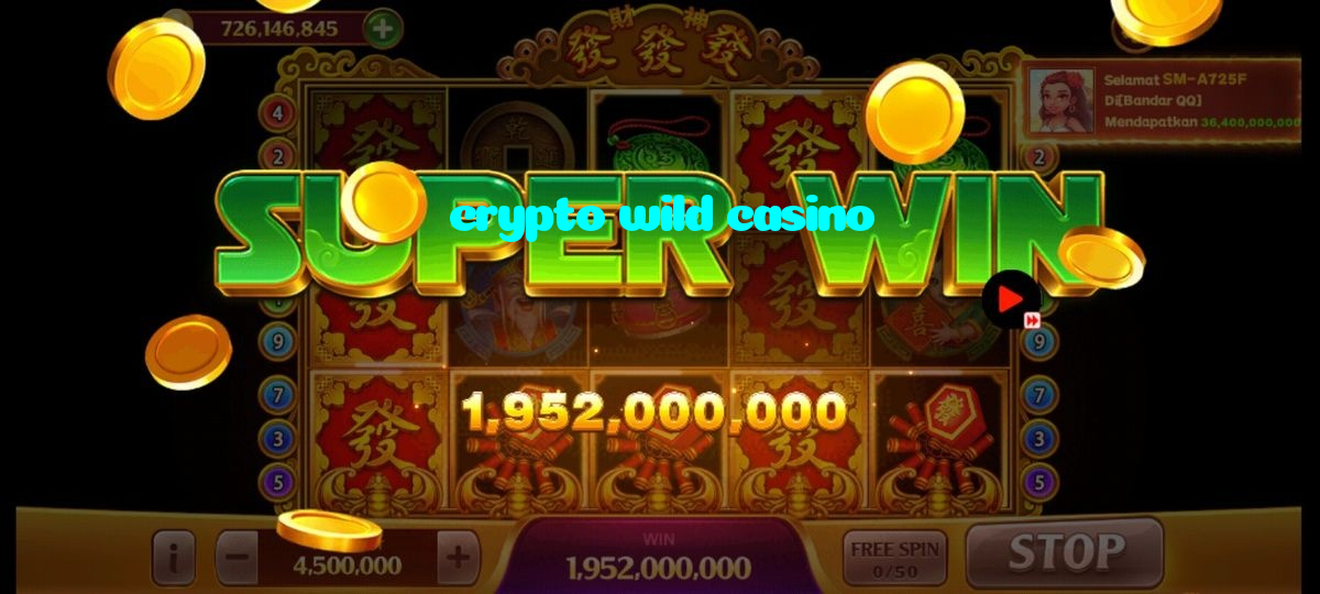 crypto wild casino casino presented on mobile device in Pakistan with slots and live games